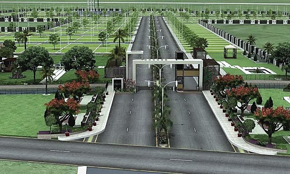The arrival gateway and boulevard